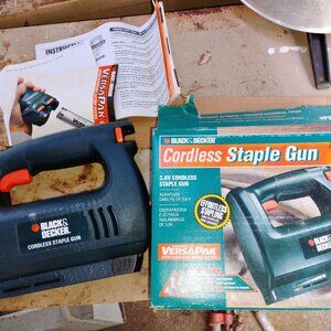 Black and Decker cordless staple gun